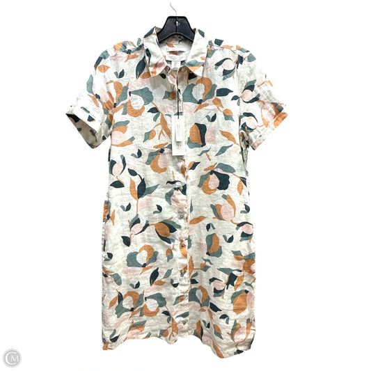 Dress Casual Short By Rachel Zoe In Cream & Green, Size: S
