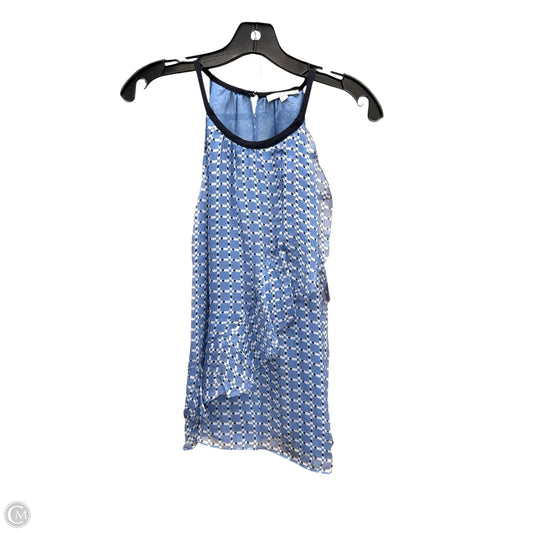 Top Sleeveless By Joie In Blue, Size: L