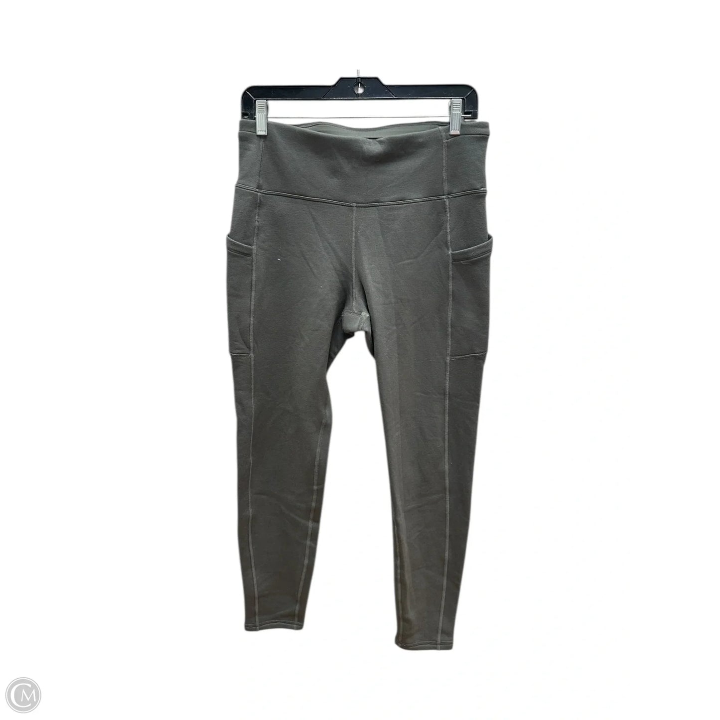 Athletic Leggings By Athleta In Green, Size: M