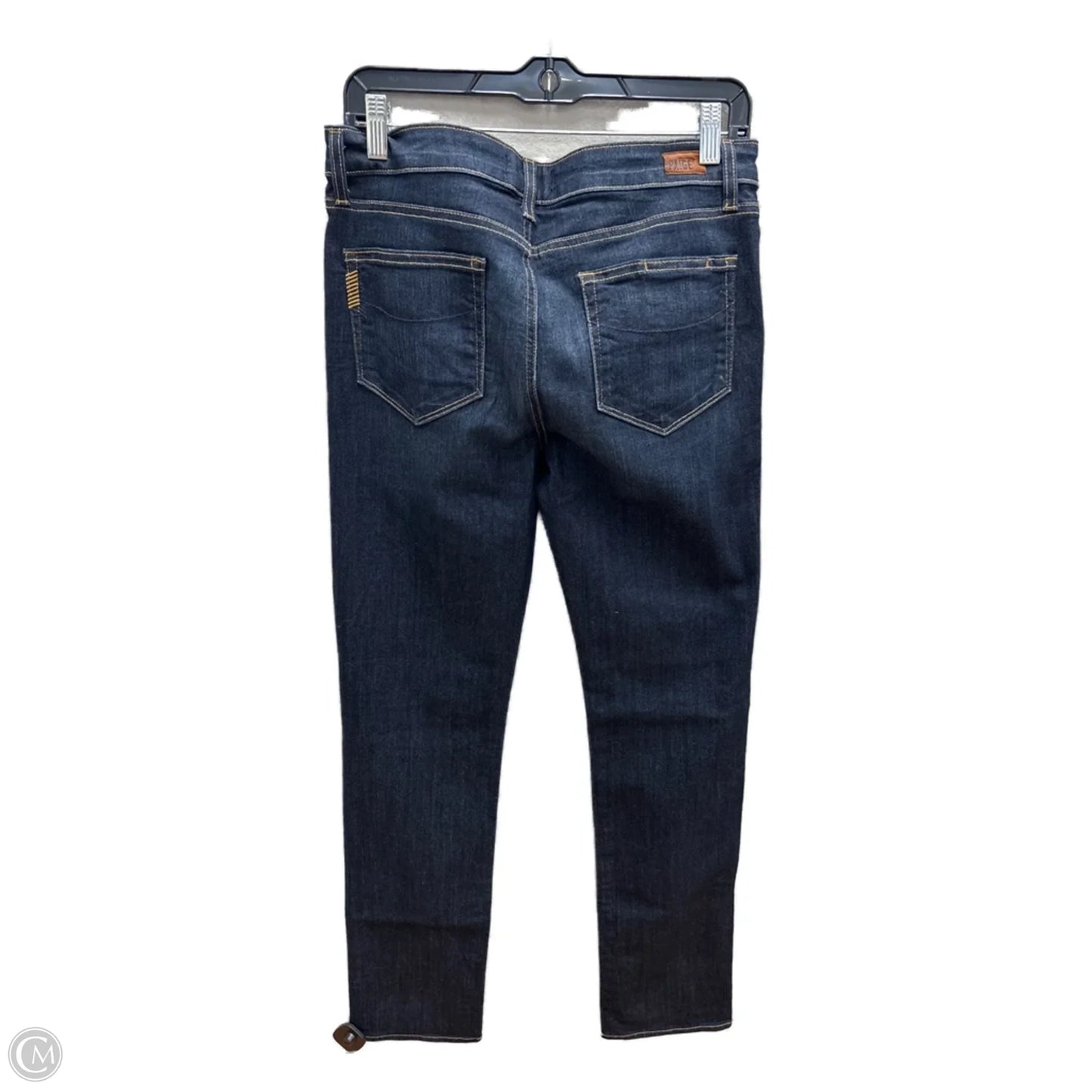 Jeans Straight By Paige In Blue Denim, Size: 12