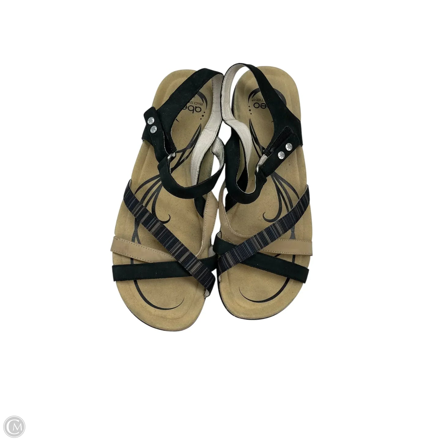 Sandals Flats By Abeo In Black, Size: 10