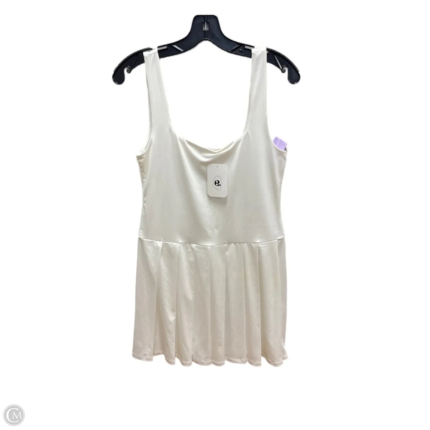 Dress Casual Short By Elodie In White, Size: M