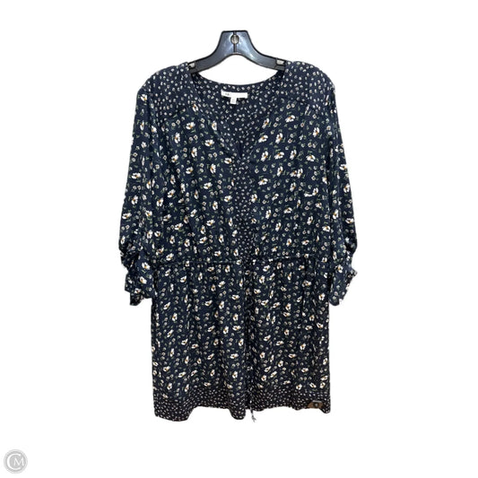 Dress Casual Short By Dr2 In Floral Print, Size: Xxl