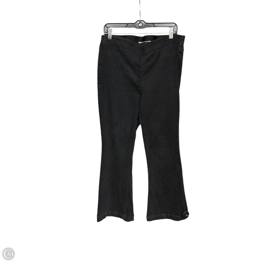 Jeans Flared By Inc In Black, Size: 14