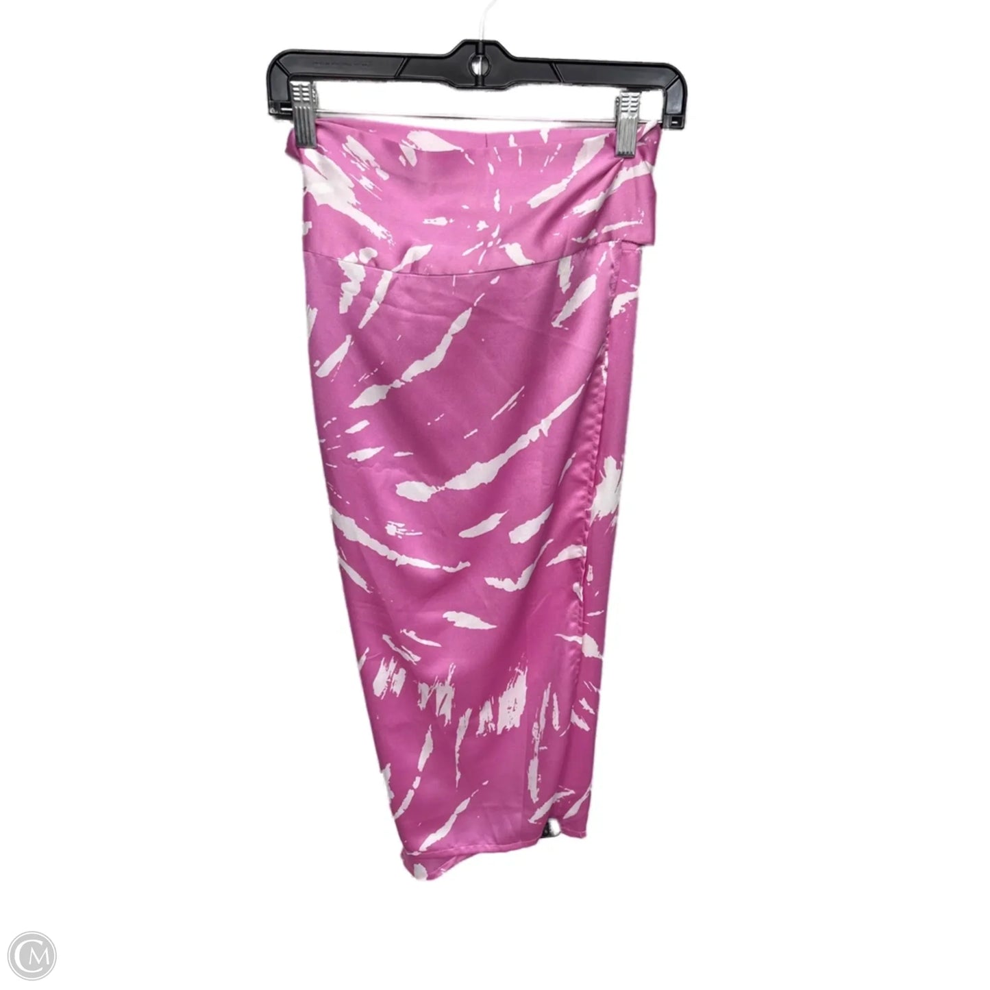 Dress Casual Midi By Vici In Pink & White, Size: Xs