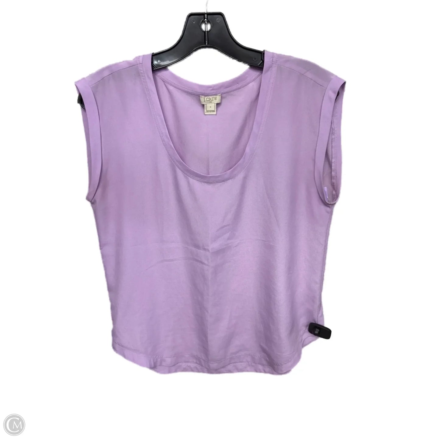 Top Short Sleeve By J. Crew In Purple, Size: 6