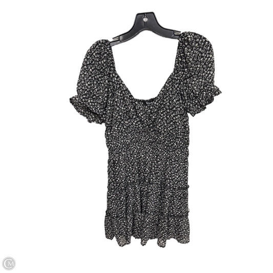 Dress Casual Short By Trixxi In Black & White, Size: L