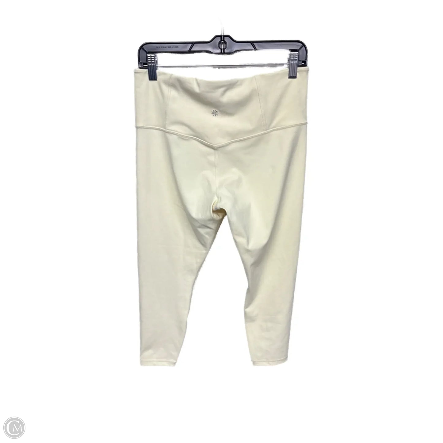 Athletic Capris By Athleta In Yellow, Size: L