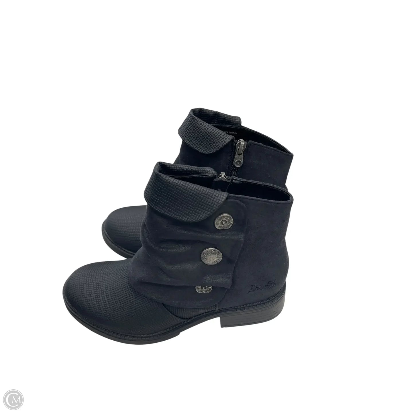 Boots Ankle Flats By Blowfish In Black, Size: 6.5