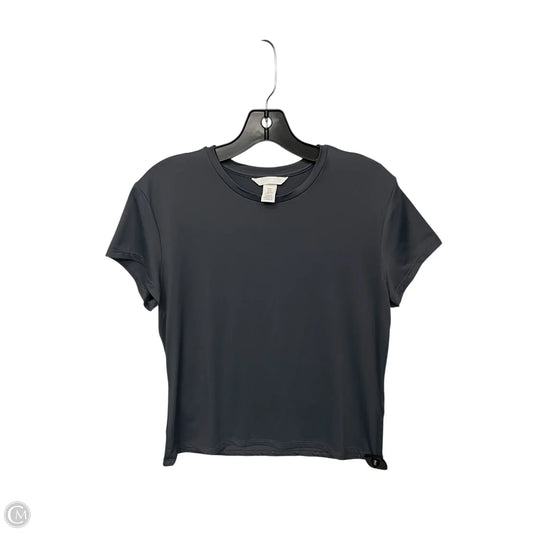 Top Short Sleeve Basic By H&m In Grey, Size: Xl