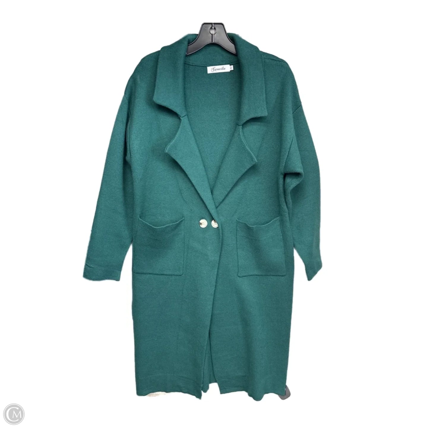 Jacket Other By Clothes Mentor In Green, Size: L