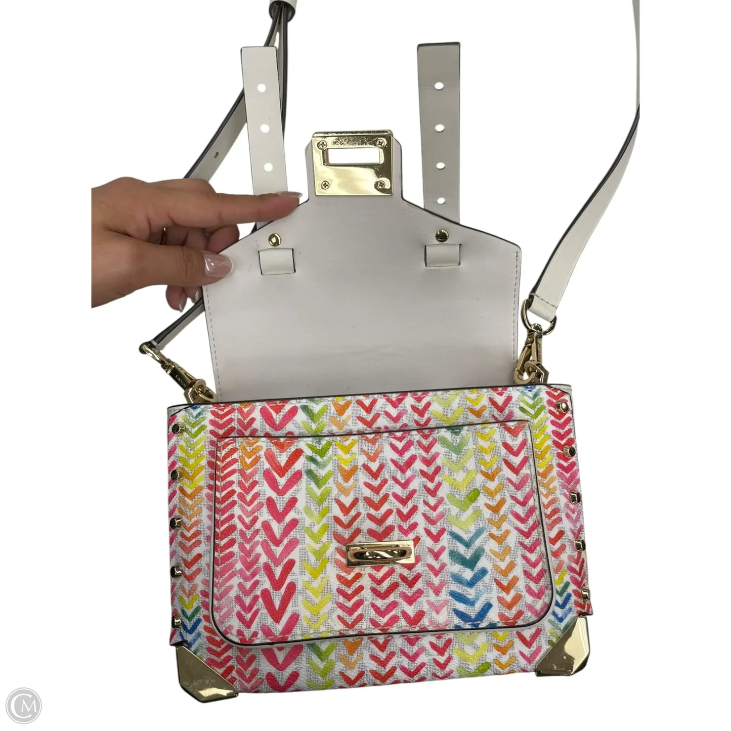 Crossbody Designer By Michael Kors, Size: Small
