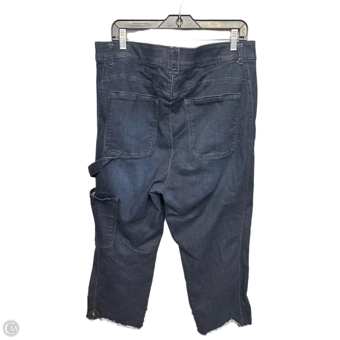 Jeans Cropped By Democracy In Blue Denim, Size: 20