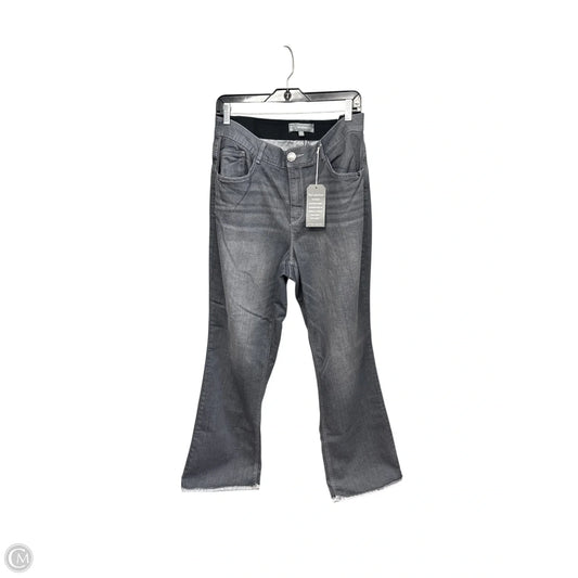 Jeans Flared By Wit & Wisdom In Grey, Size: 16