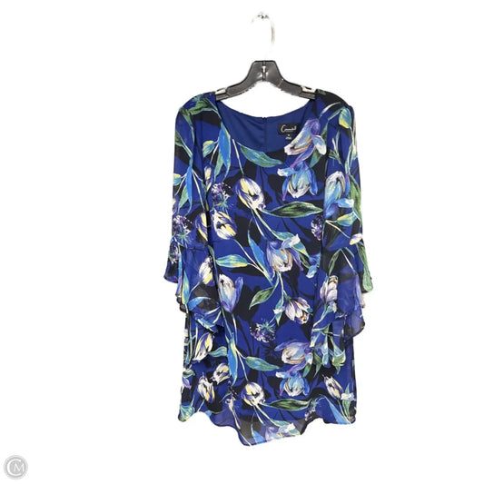 Dress Casual Short By Connected Apparel In Blue, Size: 12