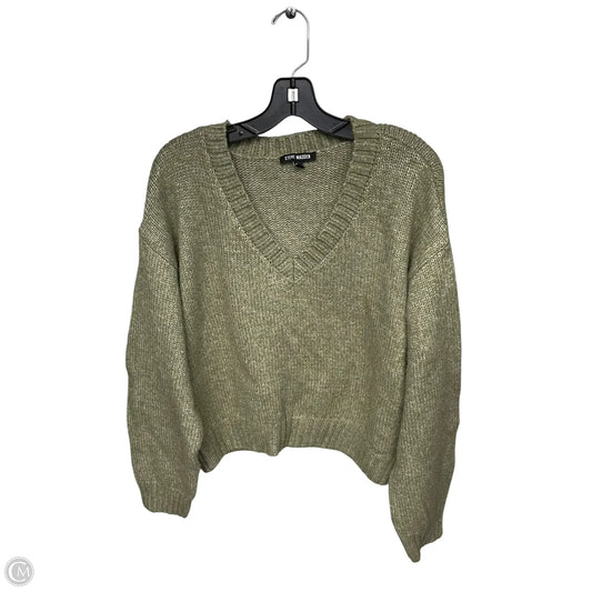 Sweater By Steve Madden In Green, Size: Xl