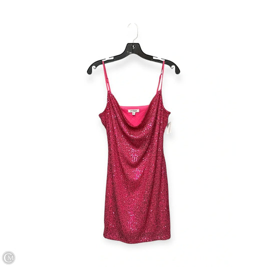 Dress Party Short By Steve Madden In Pink, Size: M