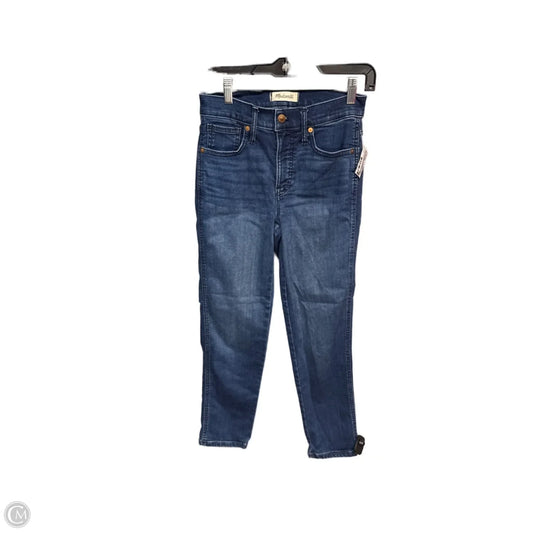 Jeans Skinny By Madewell In Blue Denim, Size: 2