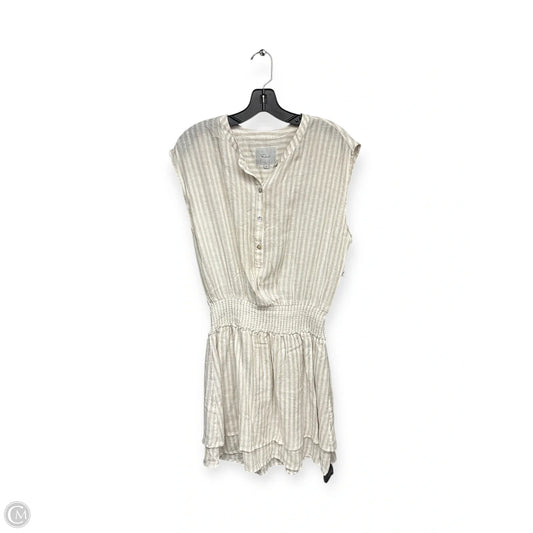 Dress Casual Short By Rails In Tan & White, Size: M