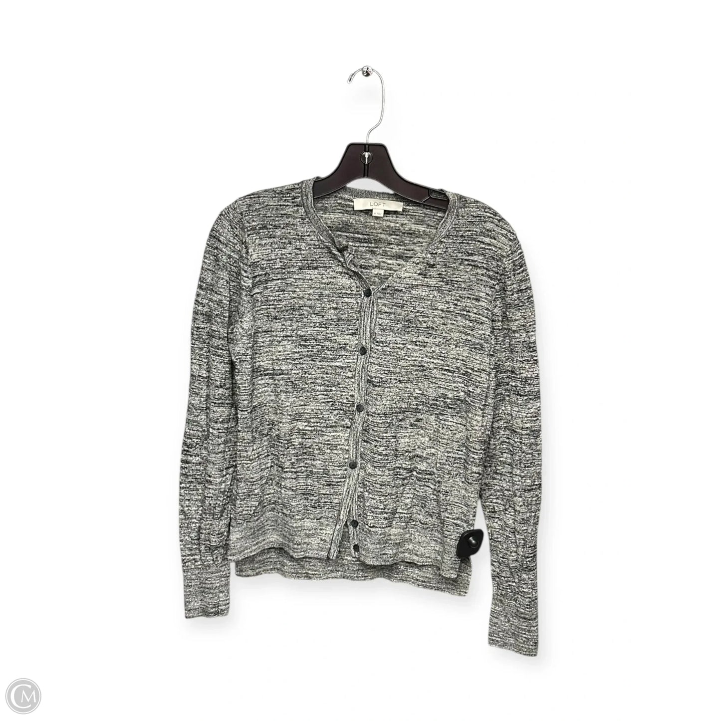 Cardigan By Loft In Grey, Size: M