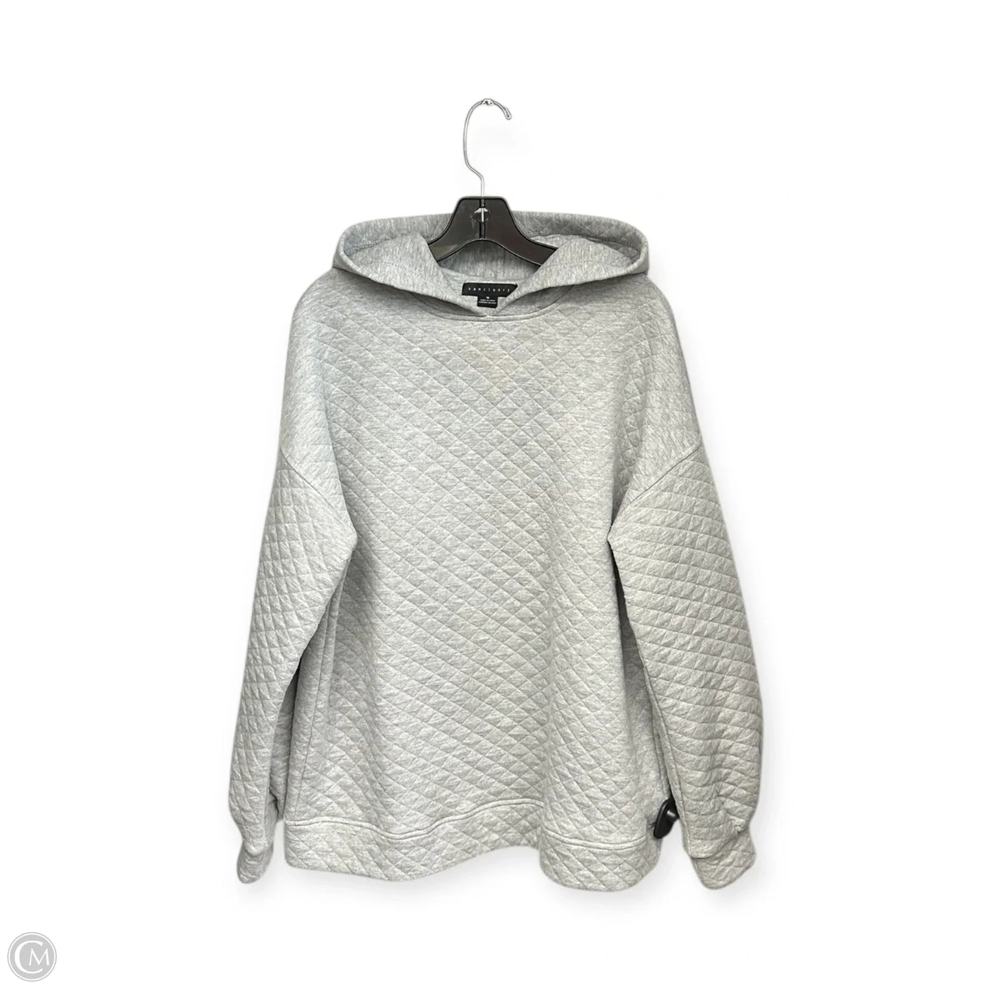 Sweatshirt Hoodie By Sanctuary In Grey, Size: M