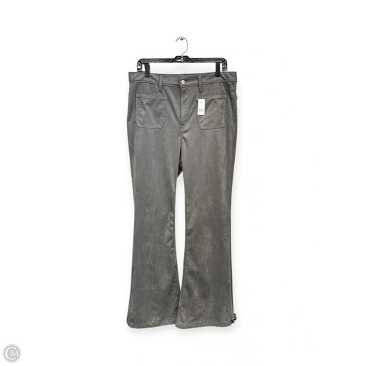Jeans Flared By Gap In Grey, Size: 14
