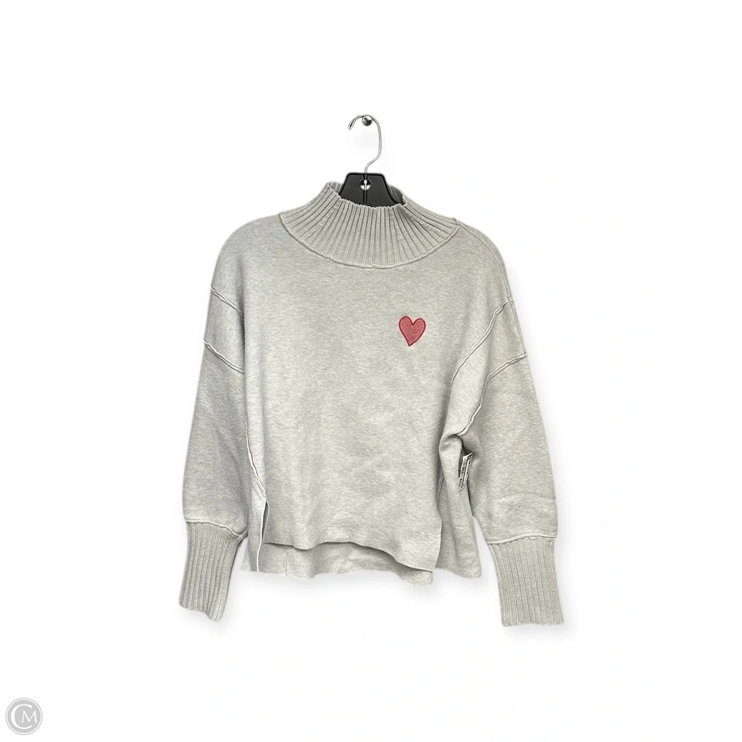 Sweater By Maeve In Grey, Size: Xs