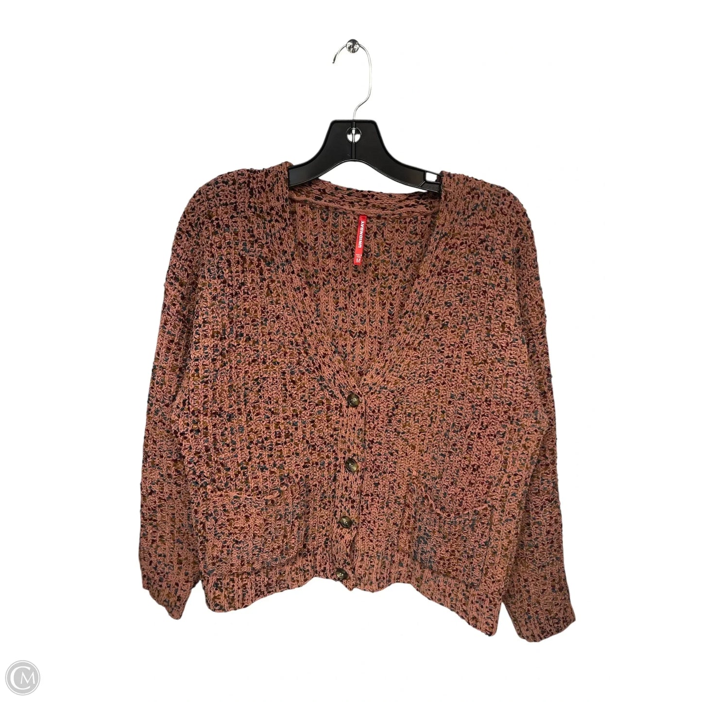 Cardigan By Union Bay In Orange, Size: M
