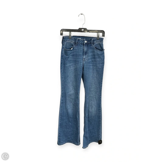 Jeans Flared By Old Navy In Blue Denim, Size: 0