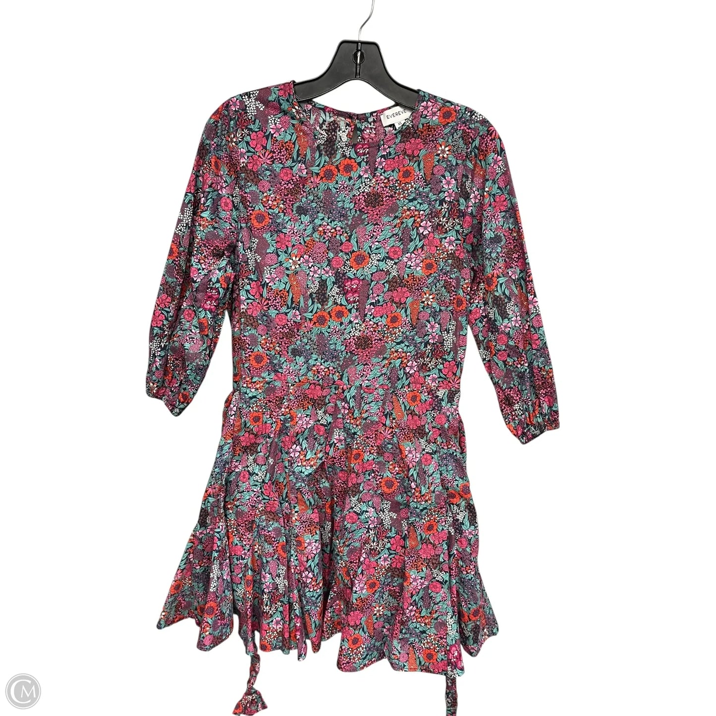 Dress Casual Short By Evereve In Floral Print, Size: Xs