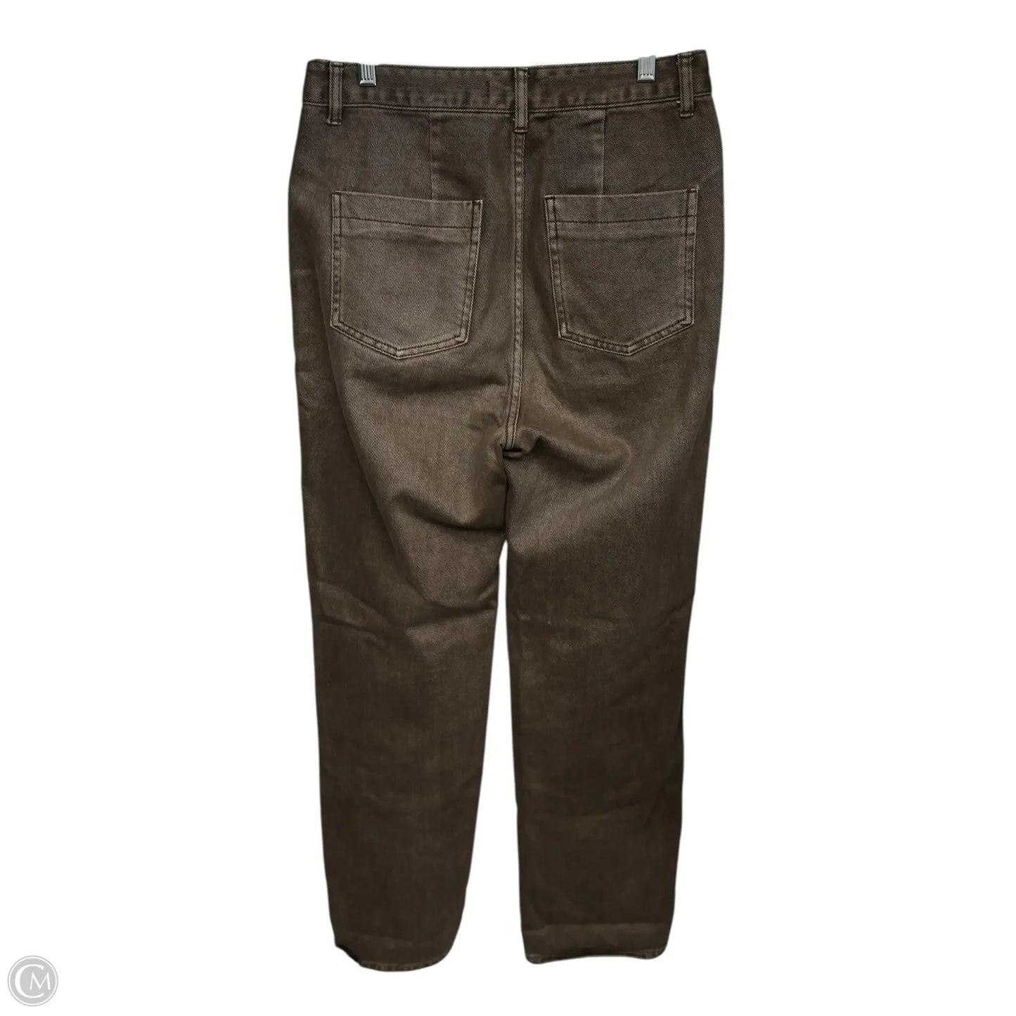 Jeans Straight By Amomento In Brown, Size: S
