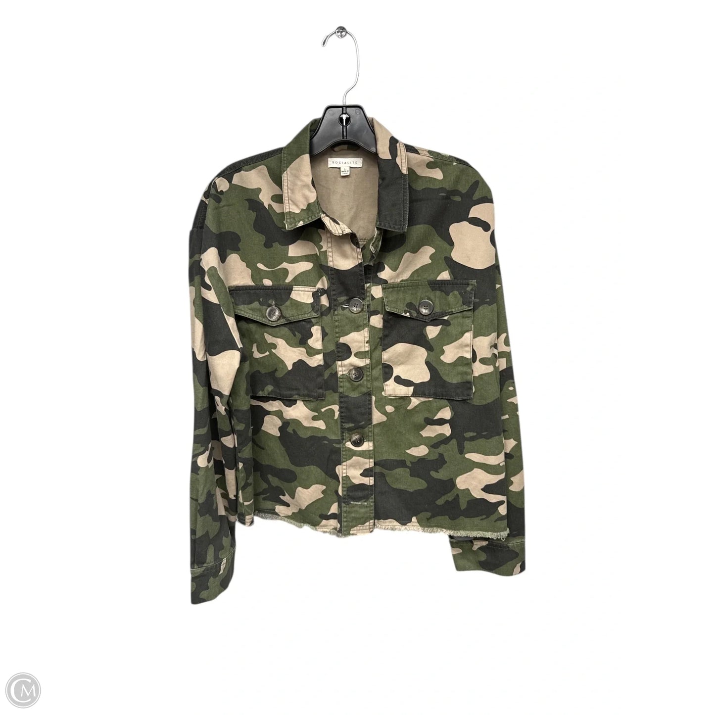 Jacket Other By Socialite In Camouflage Print, Size: L