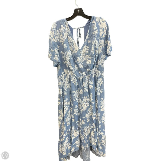 Dress Casual Maxi By Torrid In Blue, Size: 3x