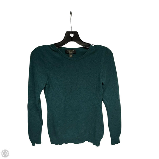 Sweater Cashmere By Charter Club In Green, Size: Xs