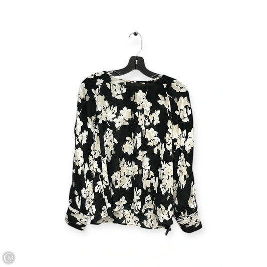 Top Long Sleeve By Maurices In Floral Print, Size: M