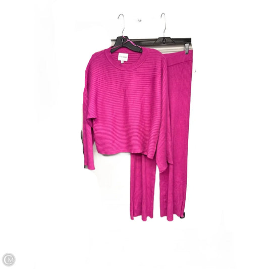 Pants Set 2pc By Pink Rose In Pink, Size: M