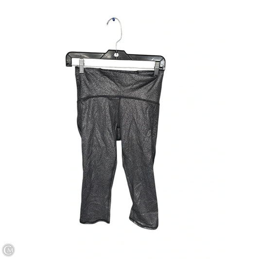 Athletic Capris By Lululemon In Silver, Size: 6