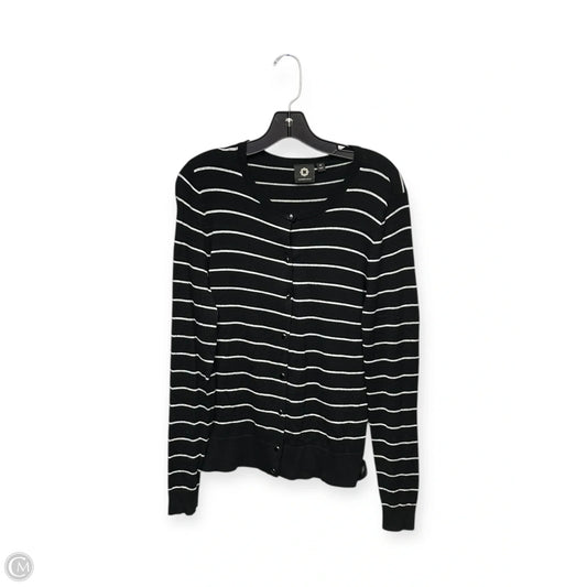 Cardigan By Amber Sun In Black & White, Size: M