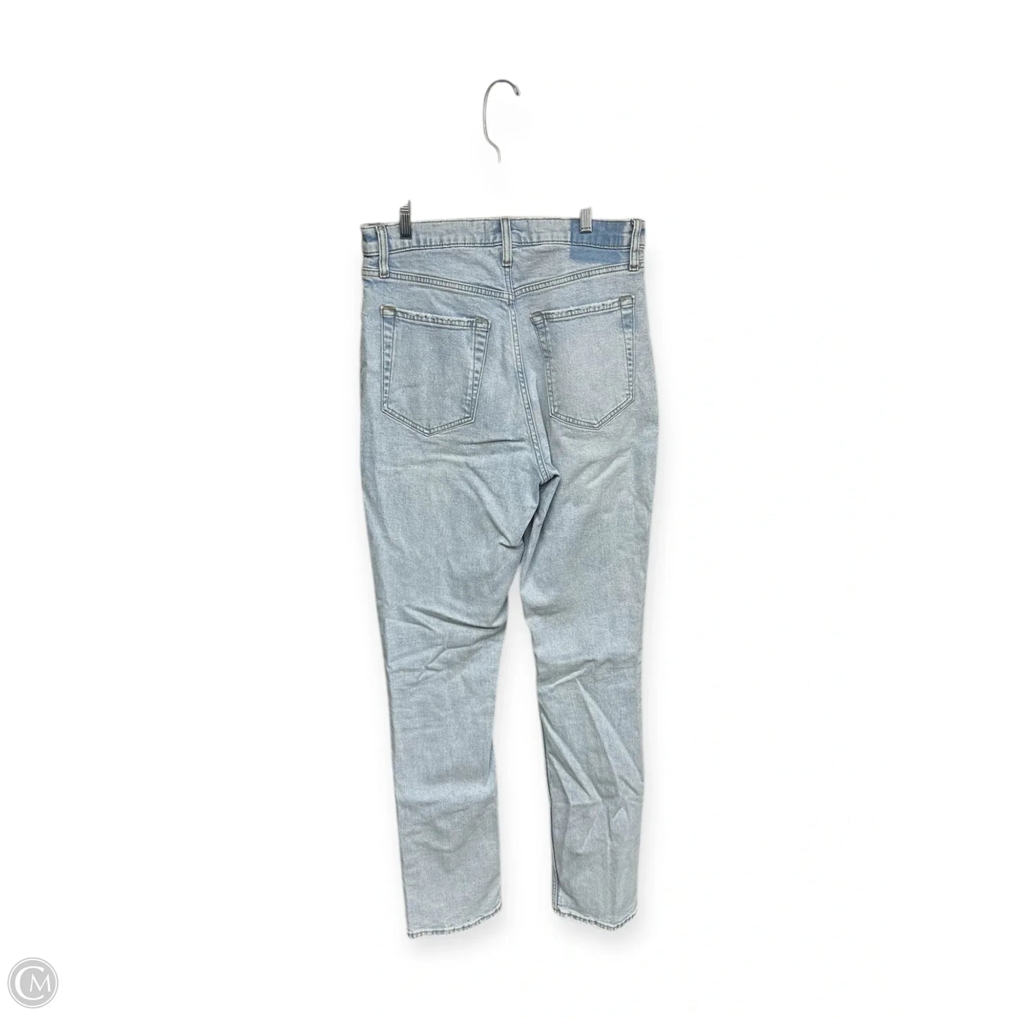 Jeans Straight By Abercrombie And Fitch In Blue Denim, Size: 10l