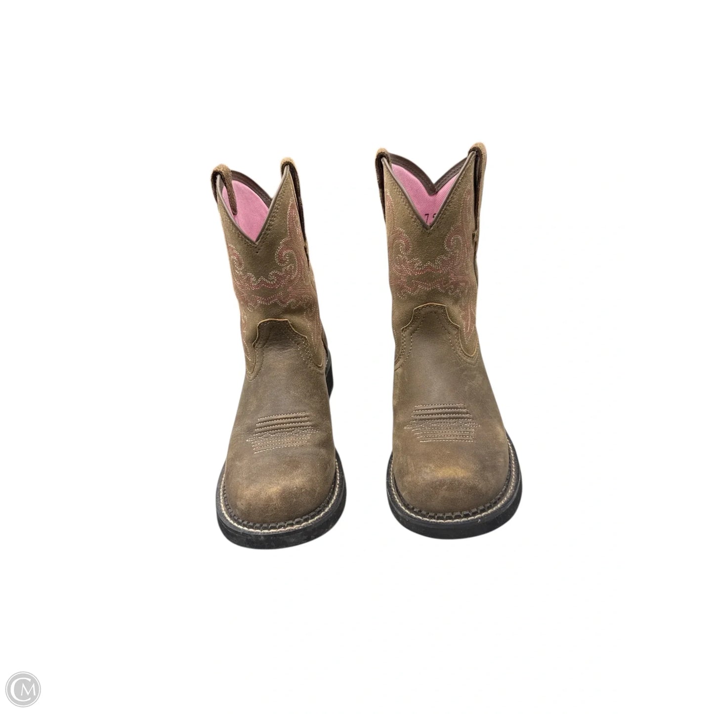 Boots Western By Ariat In Brown, Size: 7.5