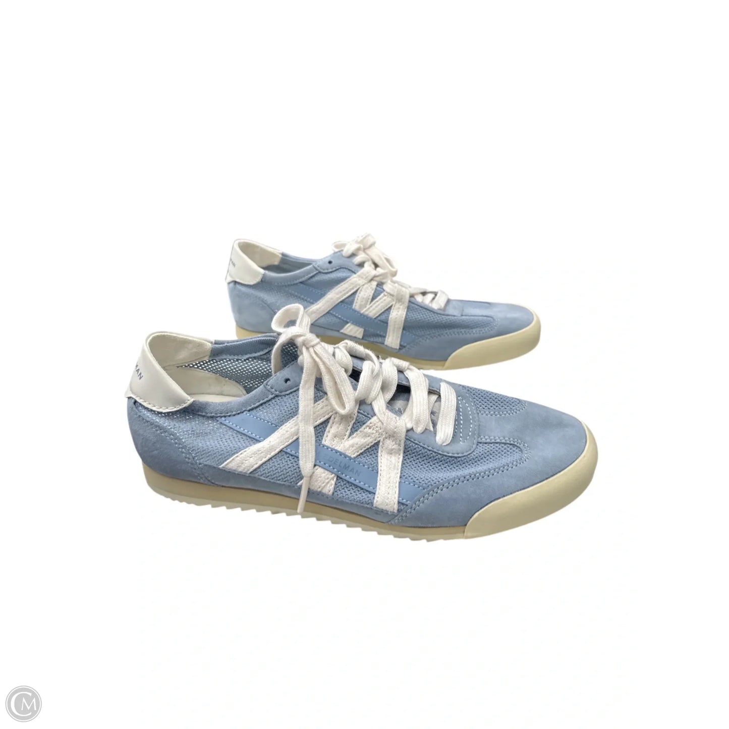 Shoes Sneakers By Sam Edelman In Blue & White, Size: 9.5