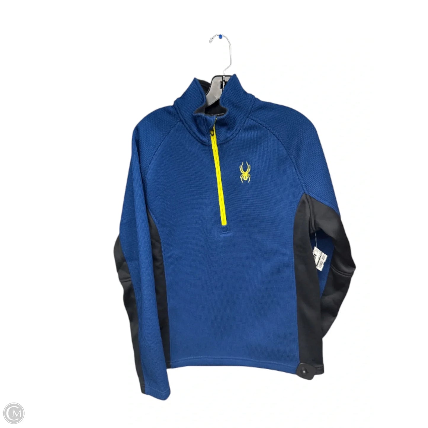 Athletic Jacket By Spyder In Blue, Size: M