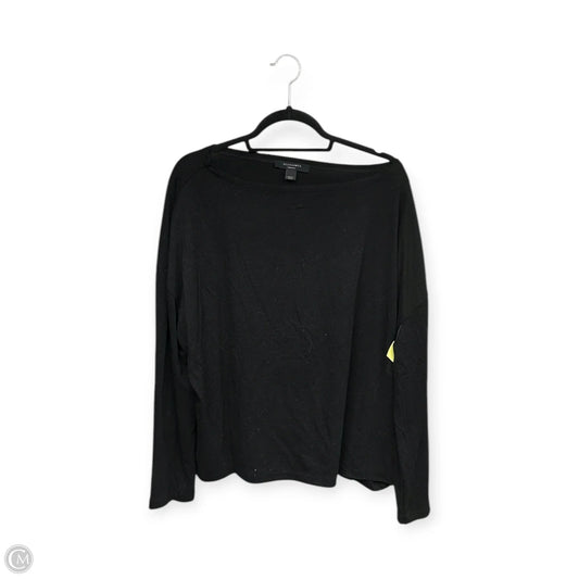 Top Long Sleeve Designer By All Saints In Black, Size: M