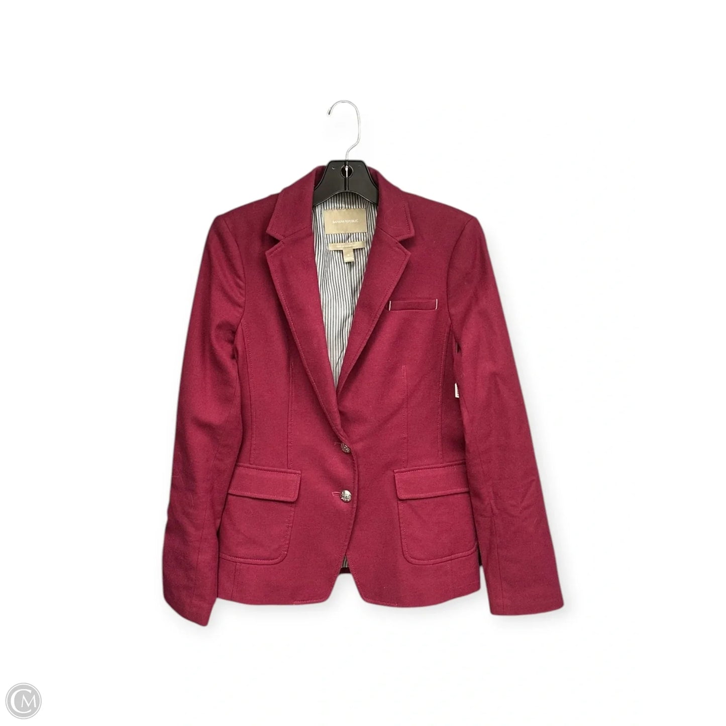 Blazer By Banana Republic In Red, Size: 6