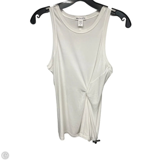 Athletic Tank Top By Athleta In White, Size: S