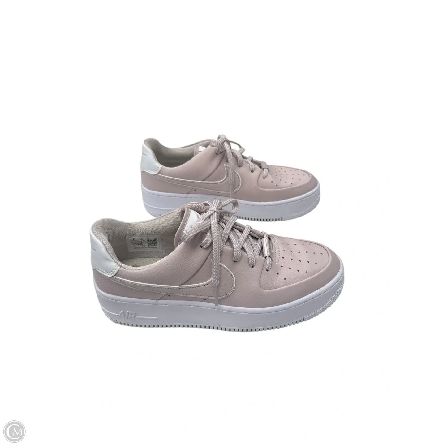 Shoes Sneakers By Nike Apparel In Pink, Size: 8