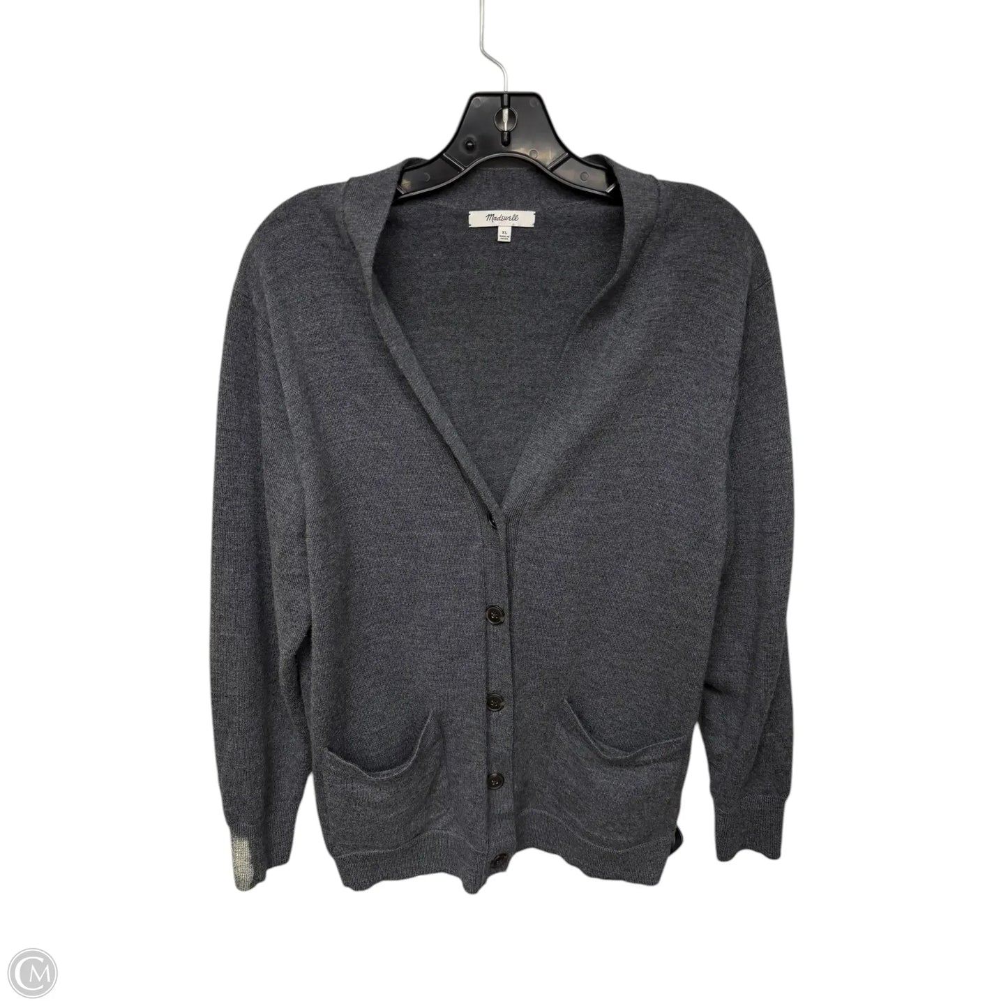 Cardigan By Madewell In Grey, Size: Xl