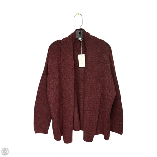 Cardigan By A New Day In Maroon, Size: M