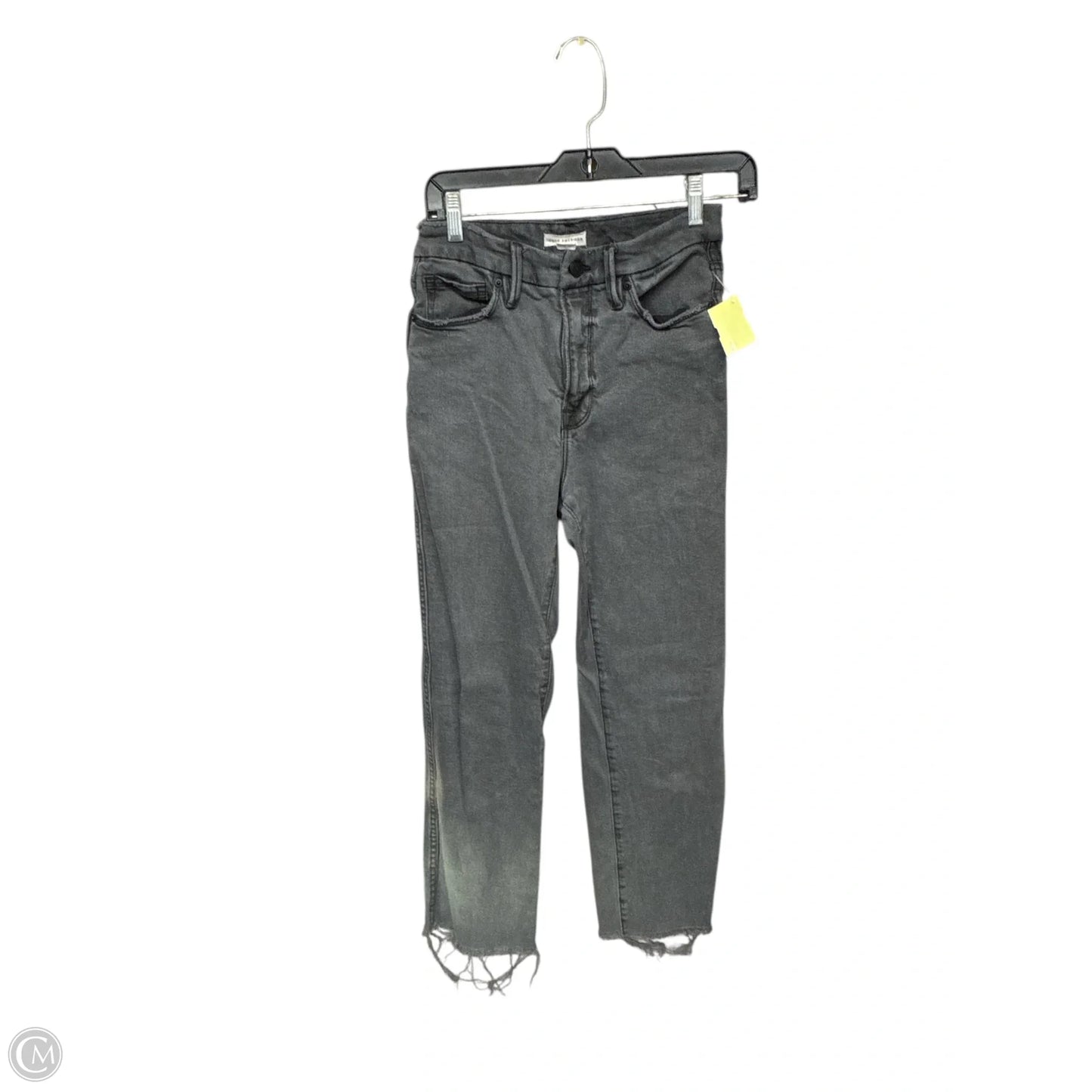 Jeans Straight By Good American In Grey, Size: 2