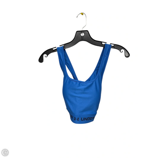 Athletic Bra By Under Armour In Blue, Size: L